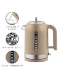Dualit Classic 1.7L kettle, imported from the UK