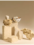 Alessi Rocc Flint scented candle refill 250g by Michael Anastassiades - British product