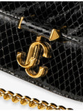 Jimmy Choo Curve Quilted Leather Wallet-On-Chain, UK version