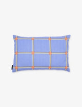 selfridges The Conran Shop Cuba Checked Cotton Cushion with Dory Embroidery 40 x 60cm- Buy online at McGrocer