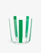 selfridges The Conran Shop Nova Stripe Glass Tumblers Set of Four 360ml- Buy online at McGrocer