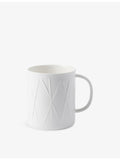 The Conran Shop sketch criss cross embossed porcelain mug, UK version