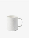 The Conran Shop Sketch Dots porcelain mug with embossed detailing - British product