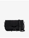 Zadig&Voltaire Rock Nano leather clutch bag, imported from the UK