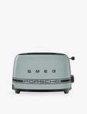 Porsche x SMEG 50s style two-slice stainless-steel toaster, imported from the UK