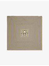 selfridges Totême Signature Monogram Silk Scarf- Buy online at McGrocer
