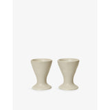 selfridges ferm LIVING Flow Set of Two Stoneware Egg Cups 6.5cm- Buy online at McGrocer