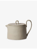 ferm LIVING Flow stoneware teapot 20cm, imported from the UK