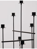 ferm LIVING Elysia stainless steel candelabra 41.7cm - British product