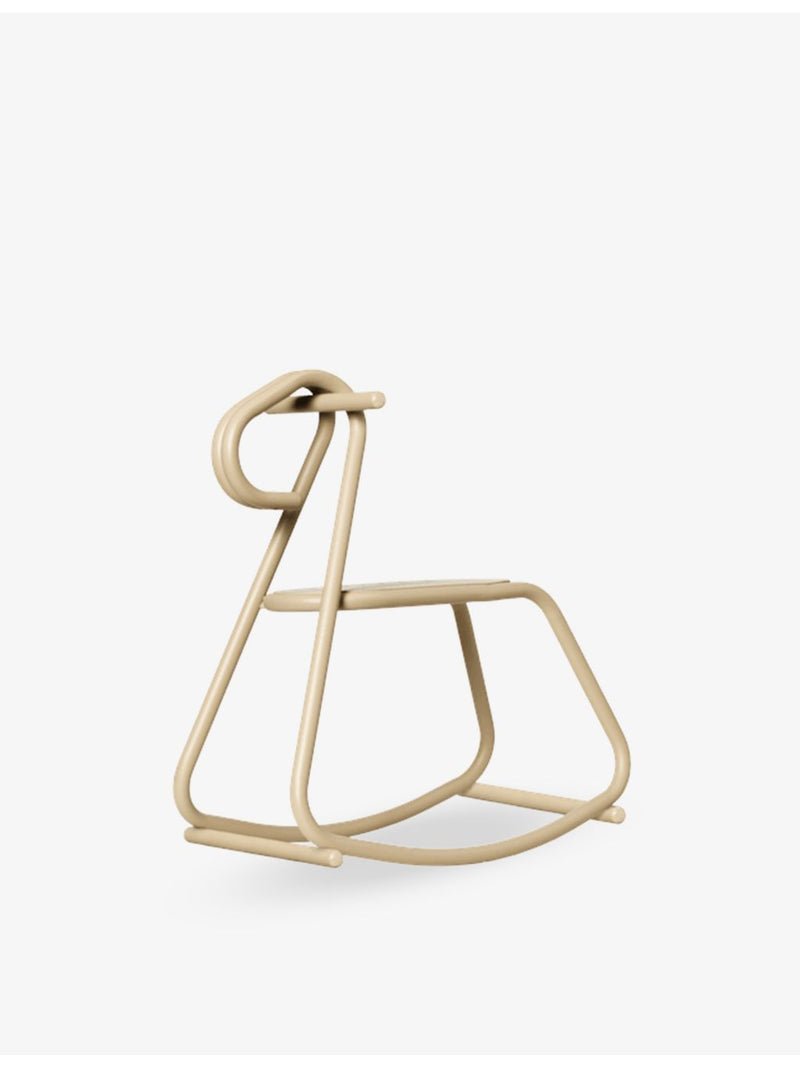 ferm LIVING Lussi steel rocking horse 53cm - British product