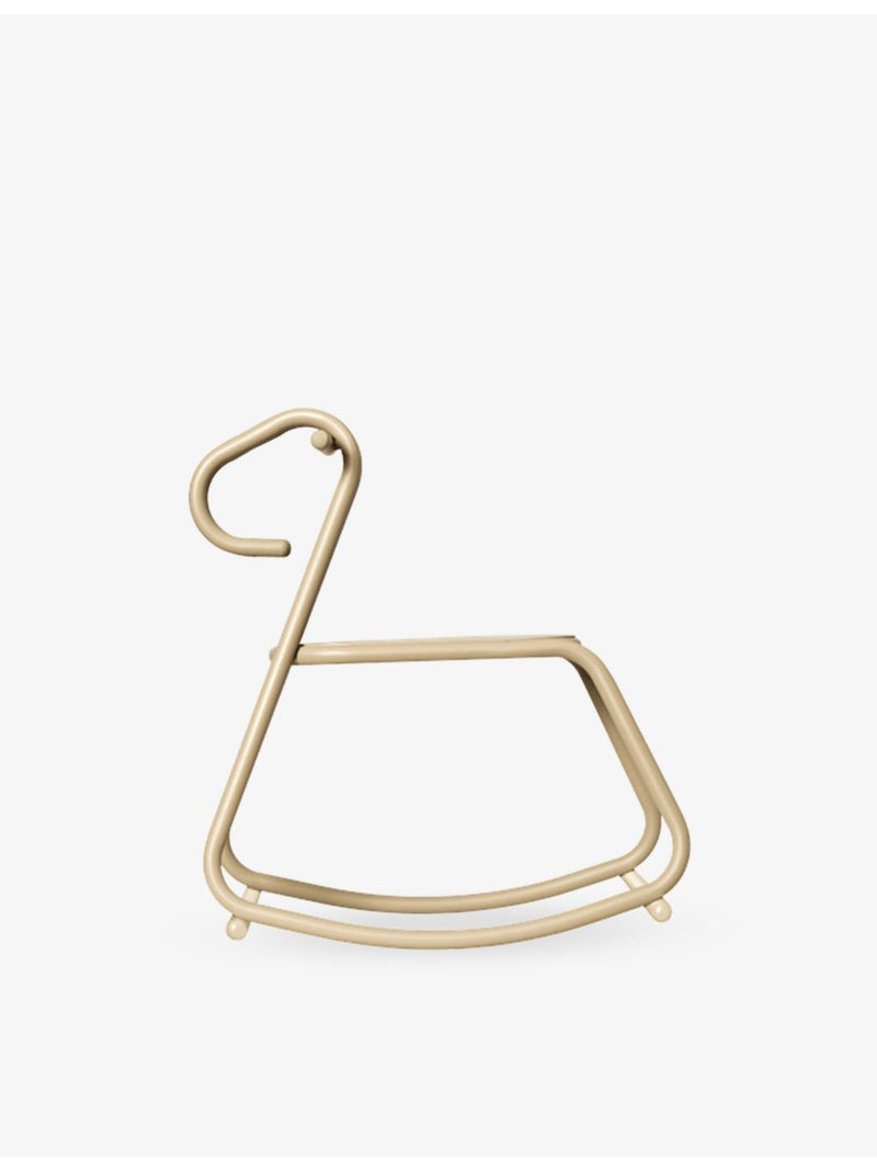 ferm LIVING Lussi steel rocking horse 53cm - British product