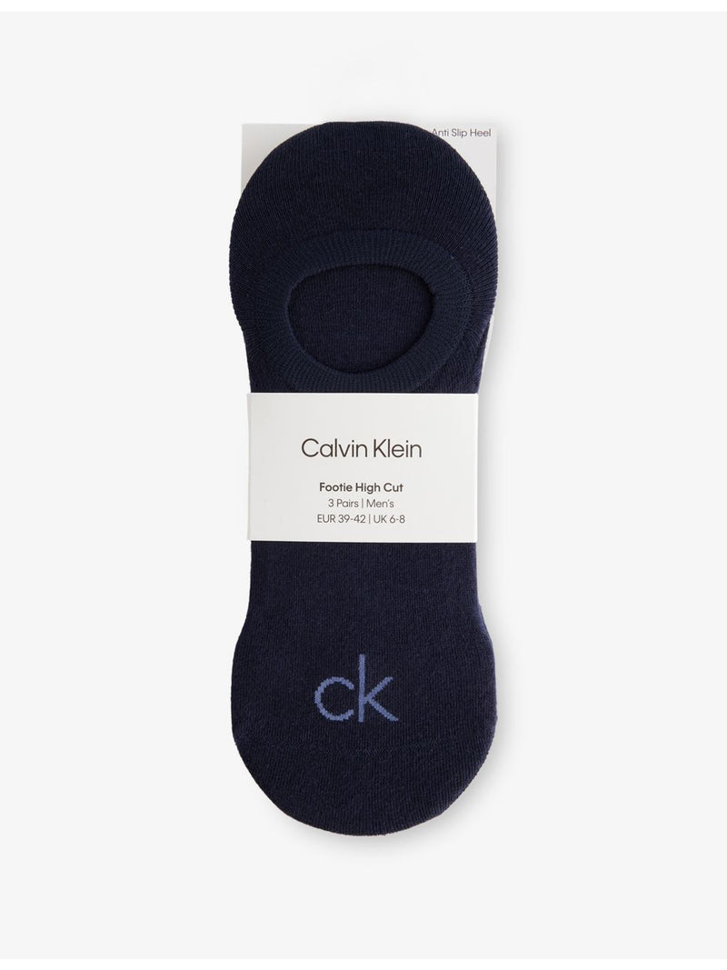 Calvin Klein stretch cotton-blend socks pack of three, imported from the UK