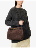 Bottega Veneta Andiamo medium suede bag - British product