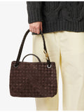 Bottega Veneta Andiamo medium suede bag - British product