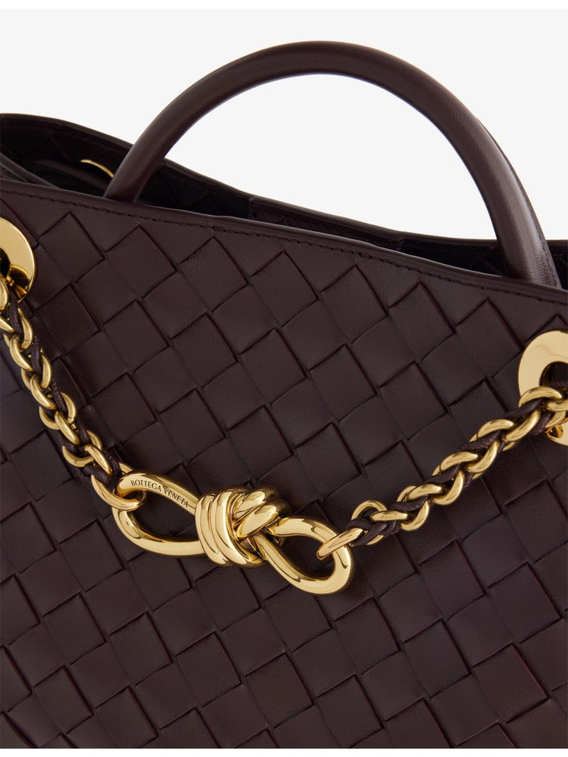 Bottega Veneta Andiamo chain small tote bag, imported from the UK