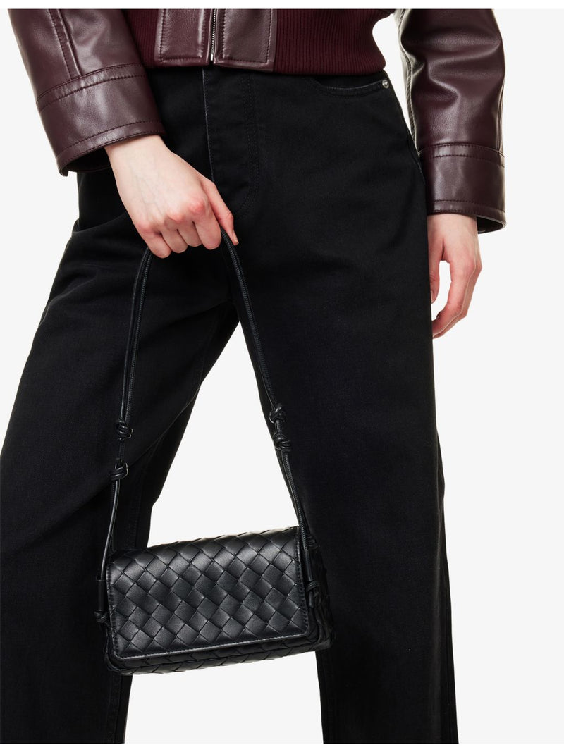 Bottega Veneta Notturno mini leather shoulder bag - British product