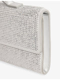 Bottega Veneta Andiamo crystal leather clutch bag - British product