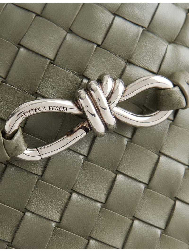 Bottega Veneta Andiamo small leather bucket bag, imported from the UK