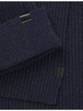 BOSS wool-blend hat and scarf gift set with 180cm scarf (British brand)