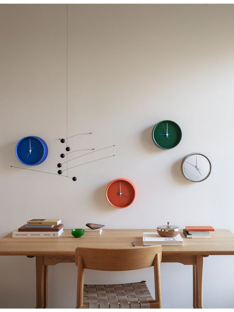 Georg Jensen Koppel minimalist wall clock 22cm, UK version
