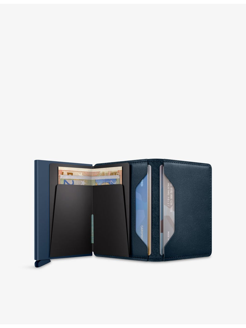 Secrid Slimwallet Original leather wallet with aluminium card protector (British brand)