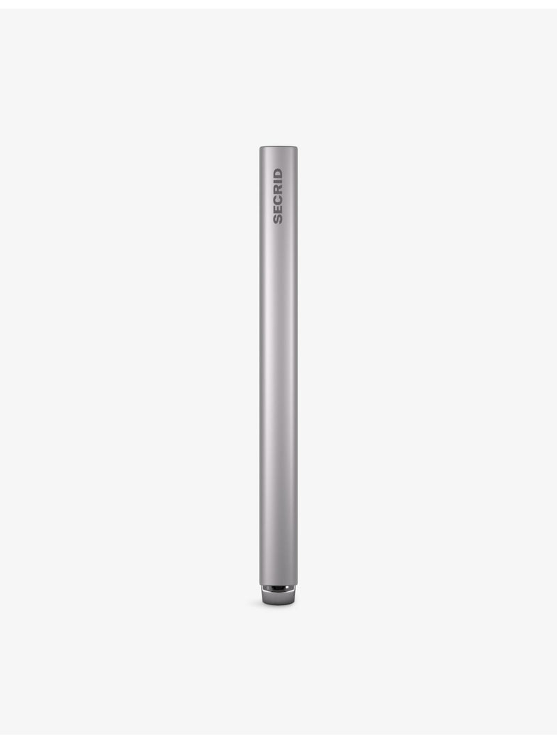 Secrid aluminium card holder with fluted design, UK version