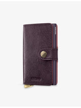 selfridges Basco Premium Miniwallet Leather Wallet- Buy online at McGrocer