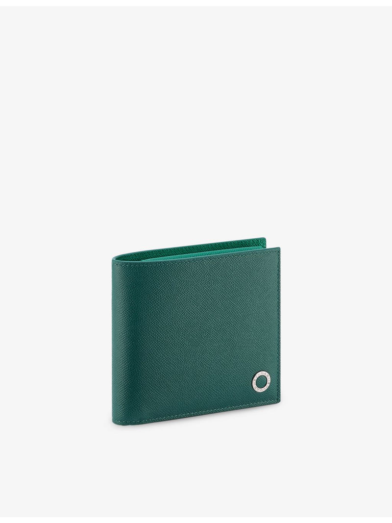 Bvlgari Man leather wallet in calf leather, (British brand)