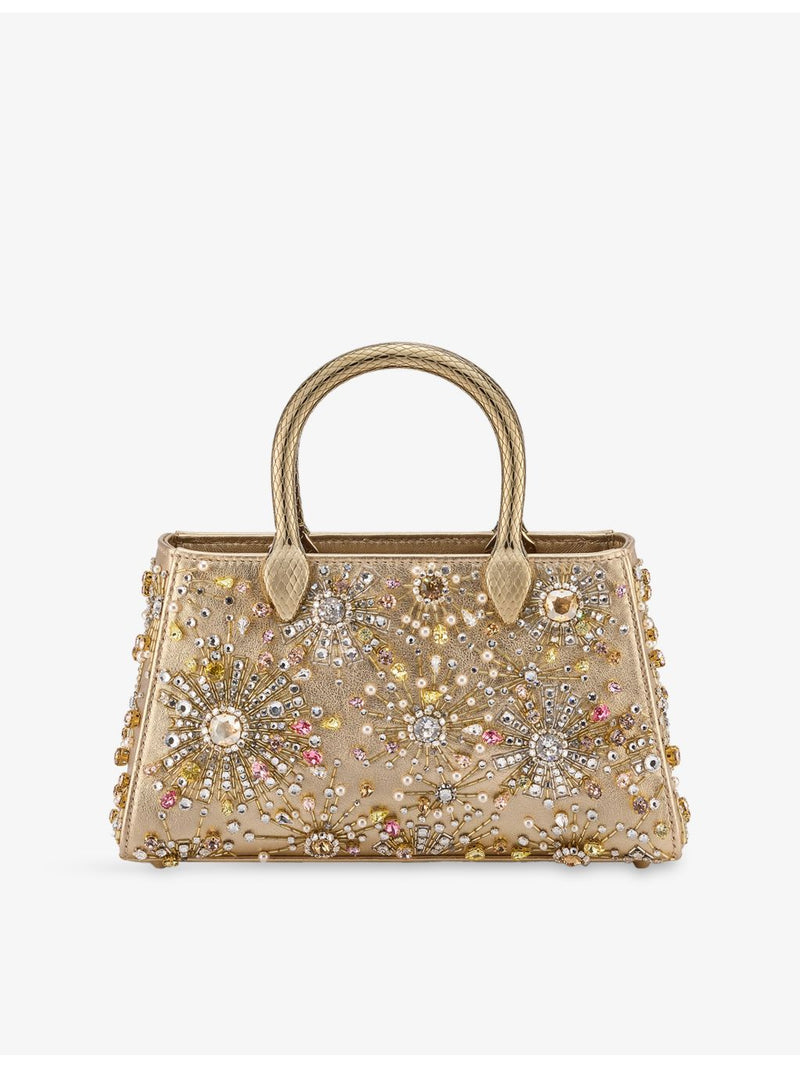 Bvlgari Serpentine Duette crystal top-handle bag, UK version