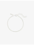COMMONLINES 925 sterling silver snake chain bracelet 17cm - British product