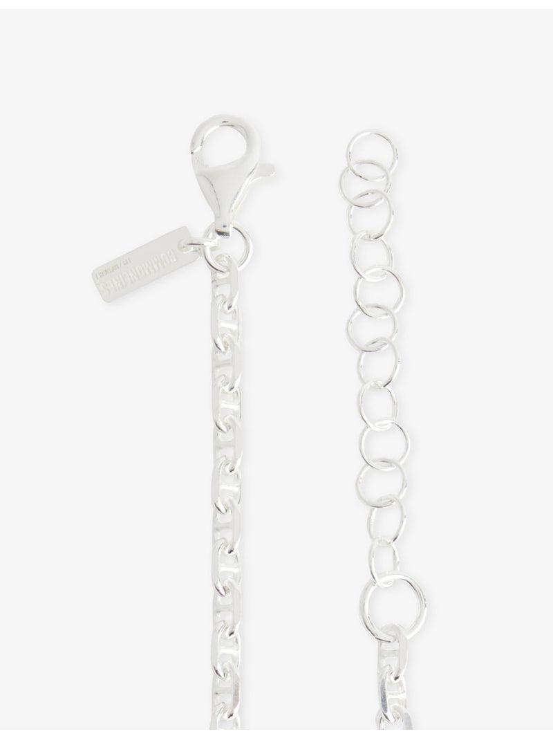 Common Lines Marina diamond-cut sterling-silver necklace 50cm - British product
