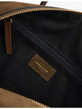 Demellier Midi Stockholm suede handbag, imported from the UK