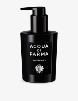Acqua di Parma Zafferano hand and body wash 300ml, UK version