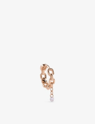Kismet by Milka Highway Mini diamond hoop earring 0.06ct, UK version