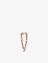 selfridges Kismet by Milka Sting 0.20ct Diamond Hoop Earring- Buy online at McGrocer