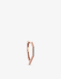 Kismet by Milka 0.03ct diamond hoop earring, UK version