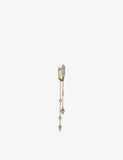 Kismet by Milka Silva diamond drop huggie earring 0.20ct, UK version