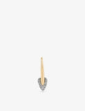 Kismet by Milka diamond drop huggie earring 0.07ct, UK version