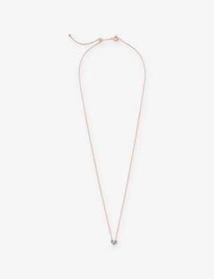 Kismet by Milka Cherish Mini 0.16ct diamond pendant necklace 50cm, UK version