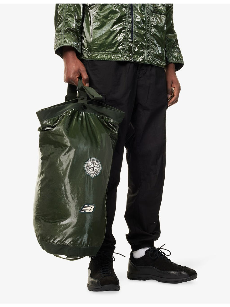 New Balance shell duffle bag with logo patches, 58cm - British product