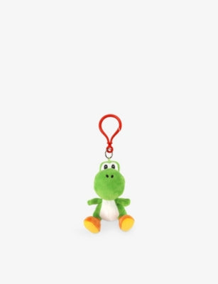 Nintendo Yoshi soft toy keyring 12cm, UK version