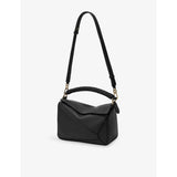 selfridges Loewe Puzzle Woven-Handle Mini Leather Cross-Body Bag- Buy online at McGrocer