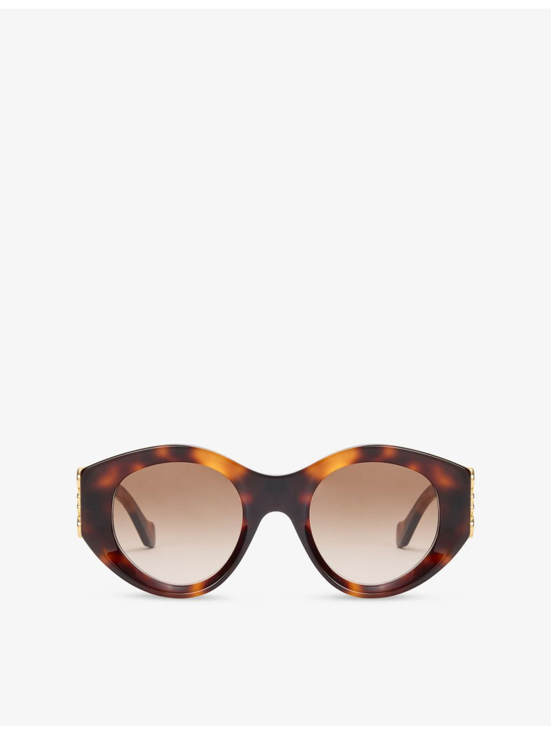 Loewe butterfly-frame acetate sunglasses, UK version