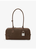 Loewe Amazona 31 cropped suede shoulder bag, UK version