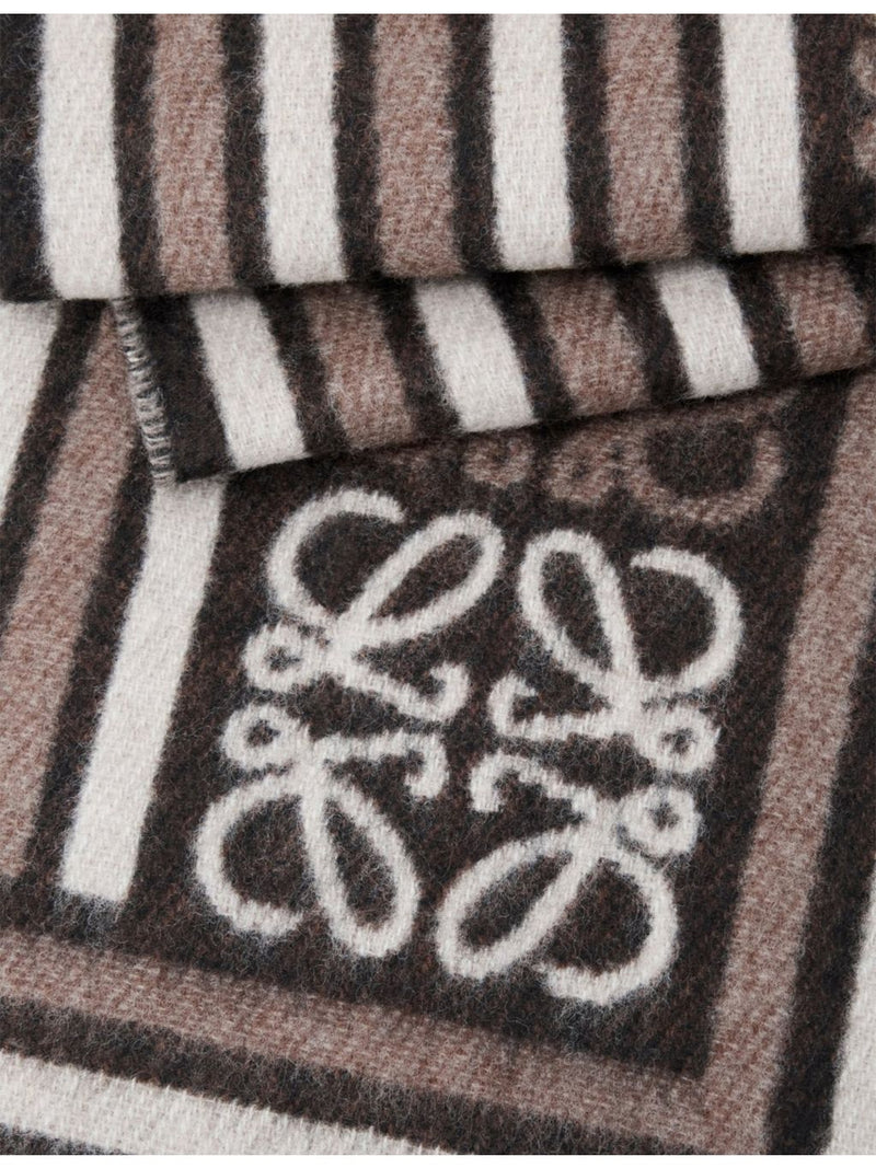 Loewe wool and cashmere scarf 160cm length, UK version