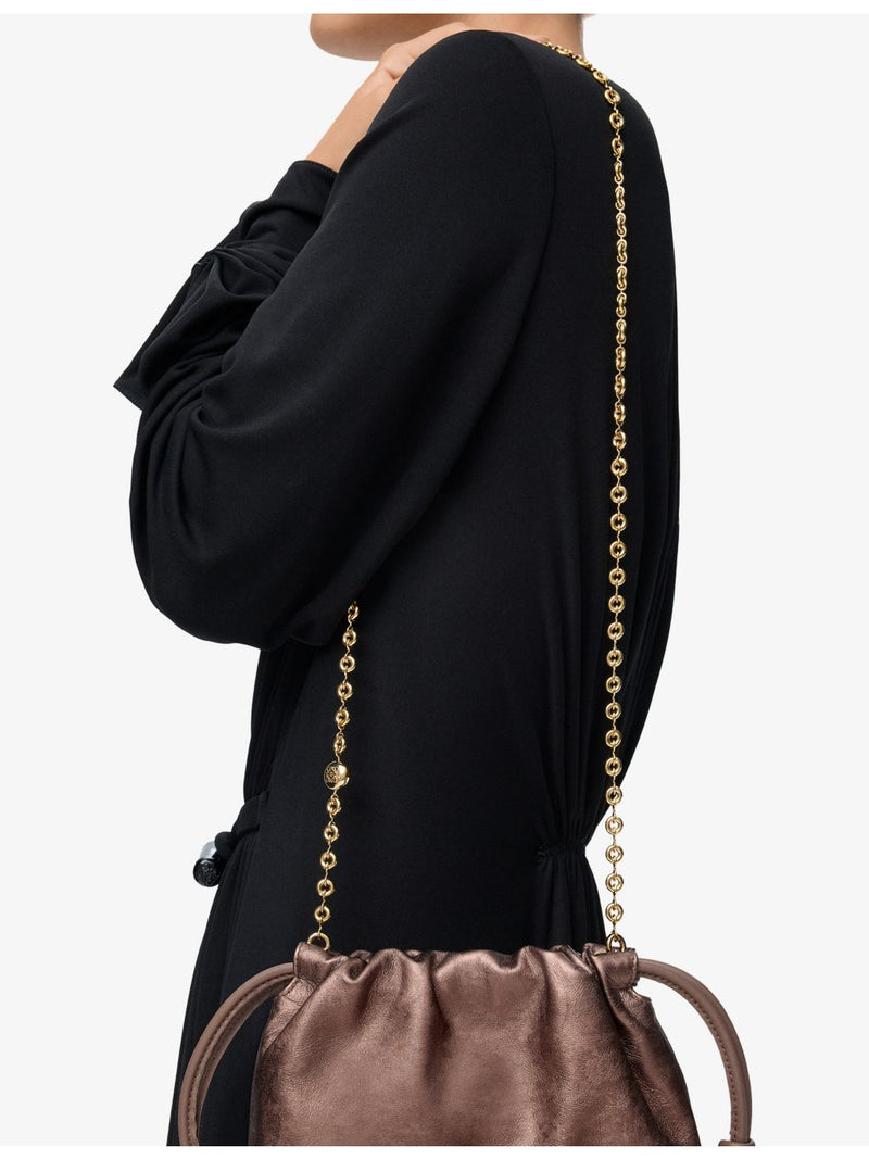 Loewe Mini Flamenco leather shoulder bag (British brand)
