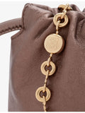 Loewe Mini Flamenco leather shoulder bag (British brand)