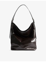 selfridges Zadig&Voltaire Jane Patent-Leather Shoulder Bag- Buy online at McGrocer