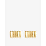 selfridges Heaven Mayhem Clemmie Maxi 18ct Gold PVD Plated Stainless-Steel Earrings- Buy online at McGrocer