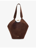 KHAITE Lotus Mini leather tote bag (British brand)